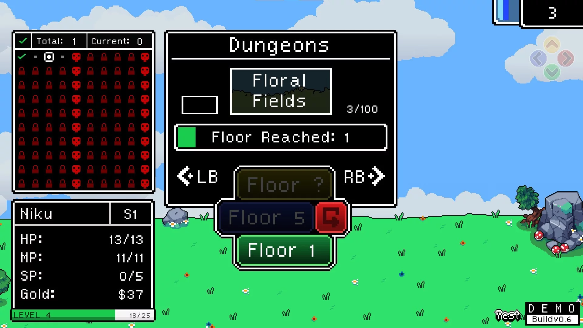 Изображение игры: Hearts of the Dungeon List
