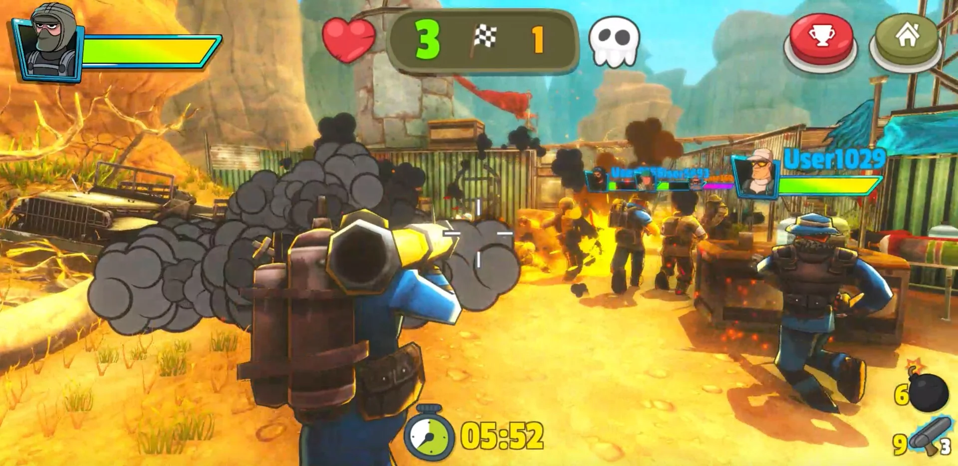 Изображение игры: The Undisputables: Online Multiplayer Shooter
