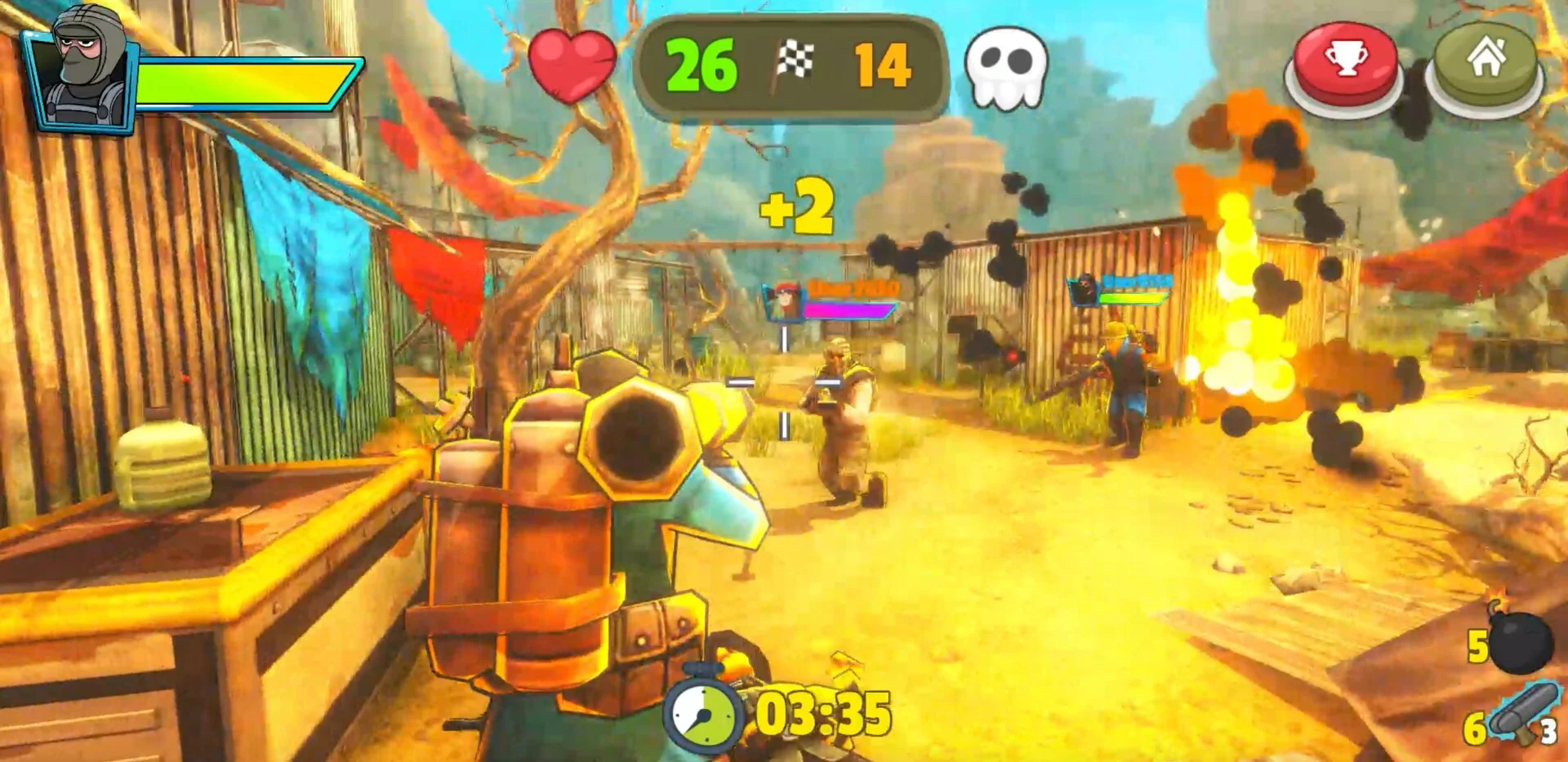 Изображение игры: The Undisputables: Online Multiplayer Shooter
