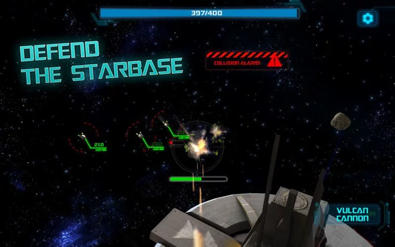 Изображение игры: Starbase Gunship
