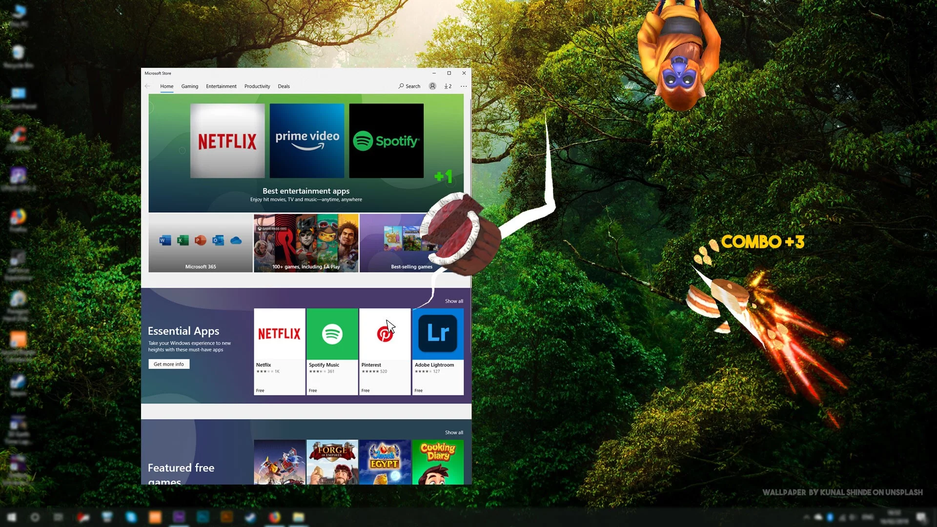 Изображение игры: DESKTOP MONKEY