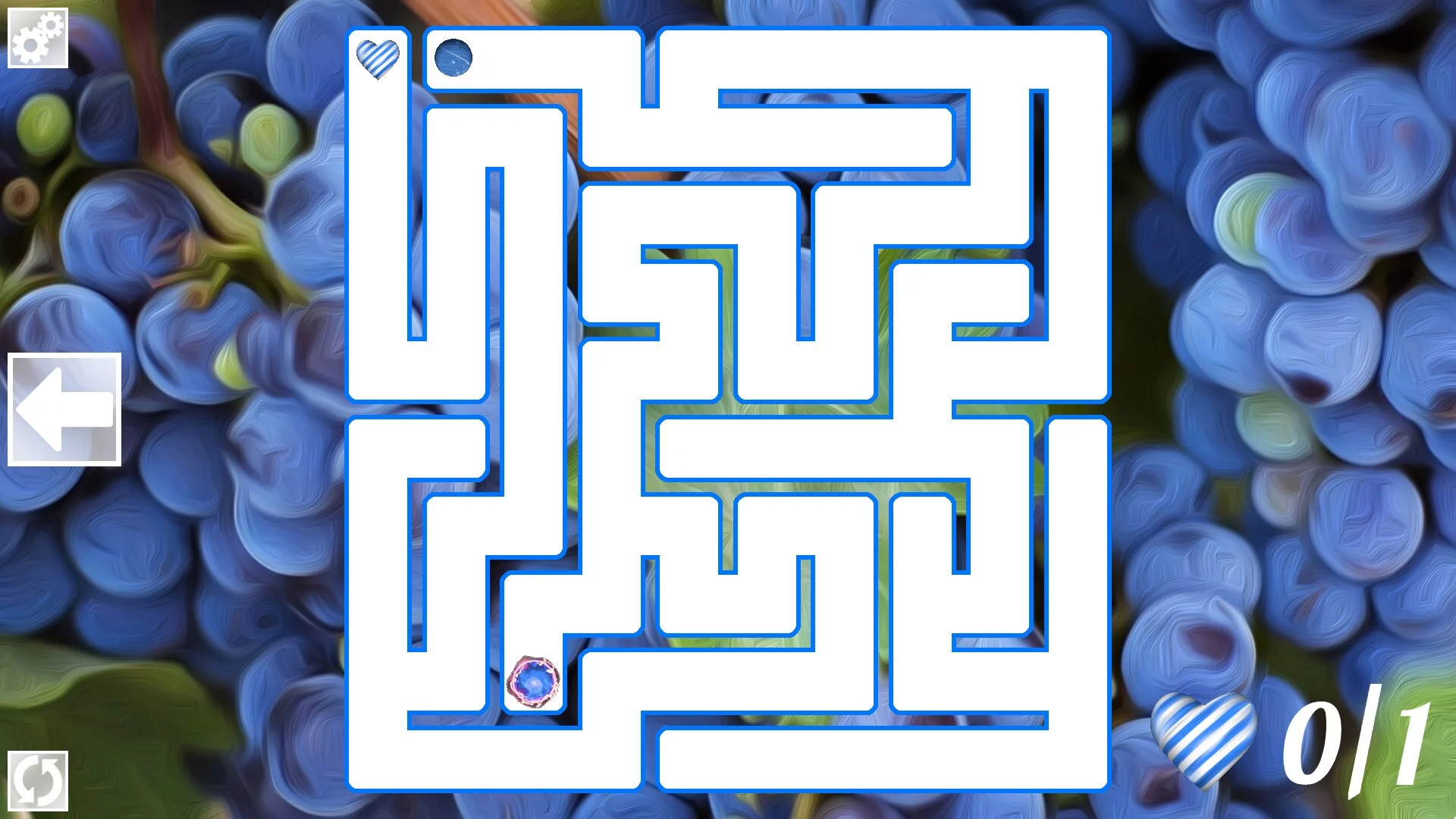 Изображение игры: Maze Art: Blue