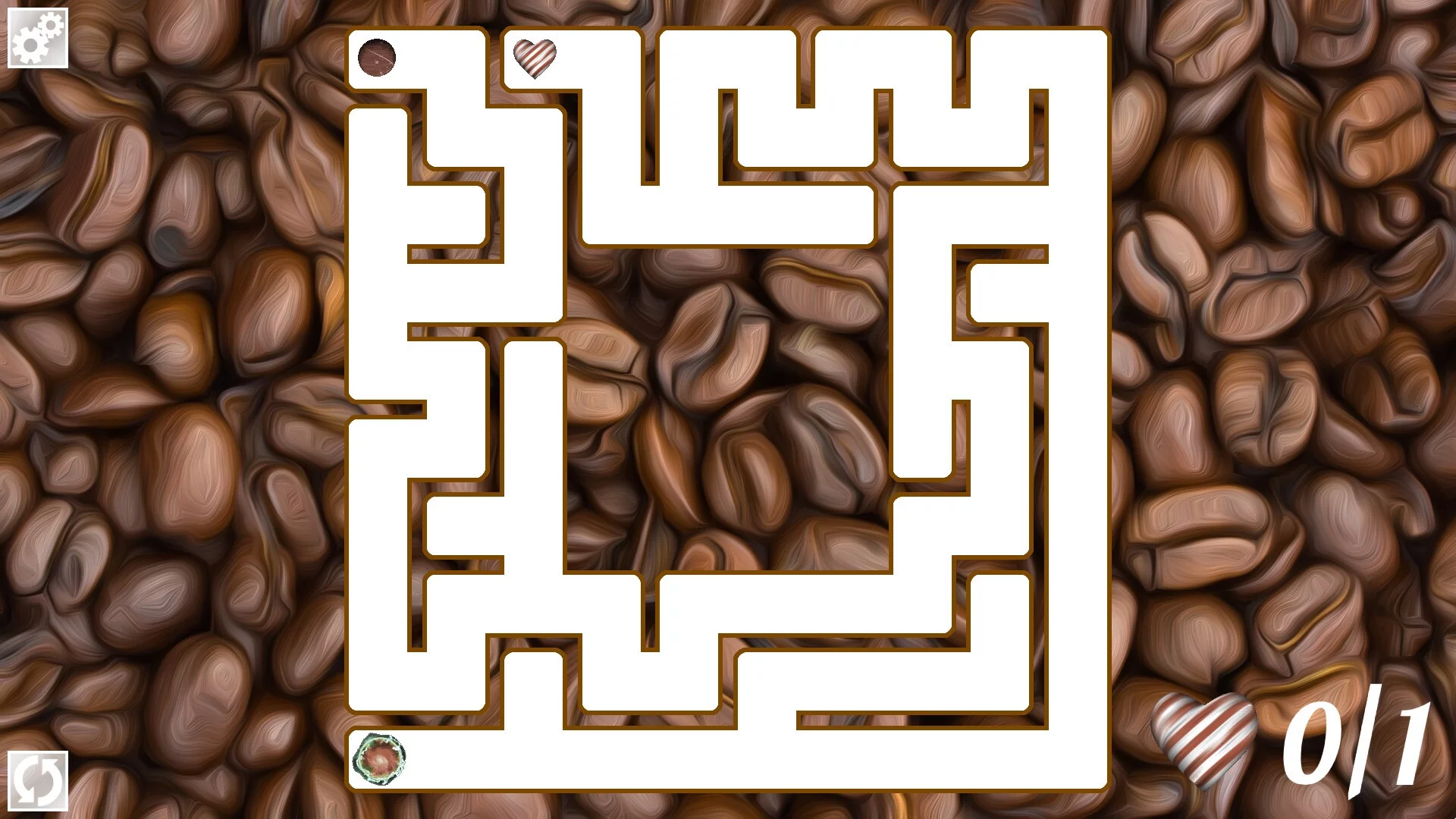 Изображение игры: Maze Art: Brown