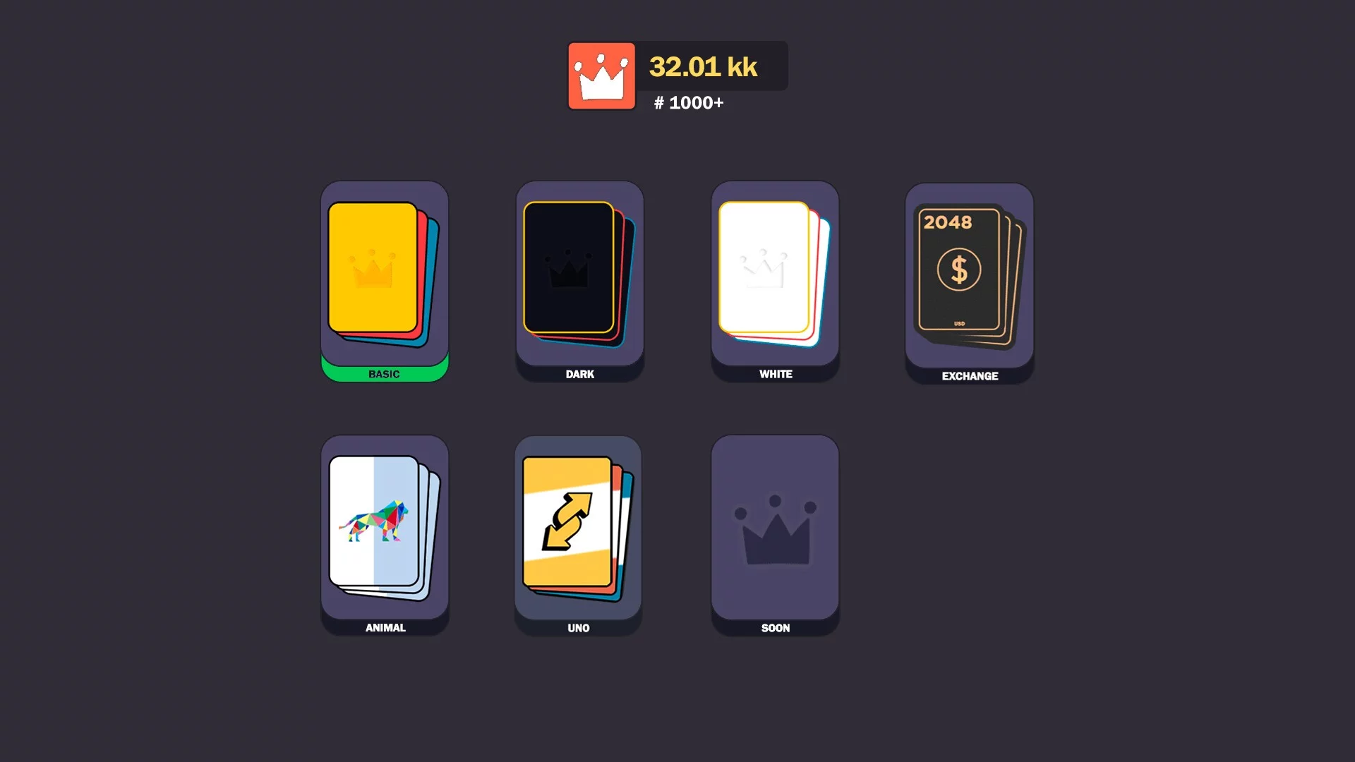 Изображение игры: 2048 Royal Cards