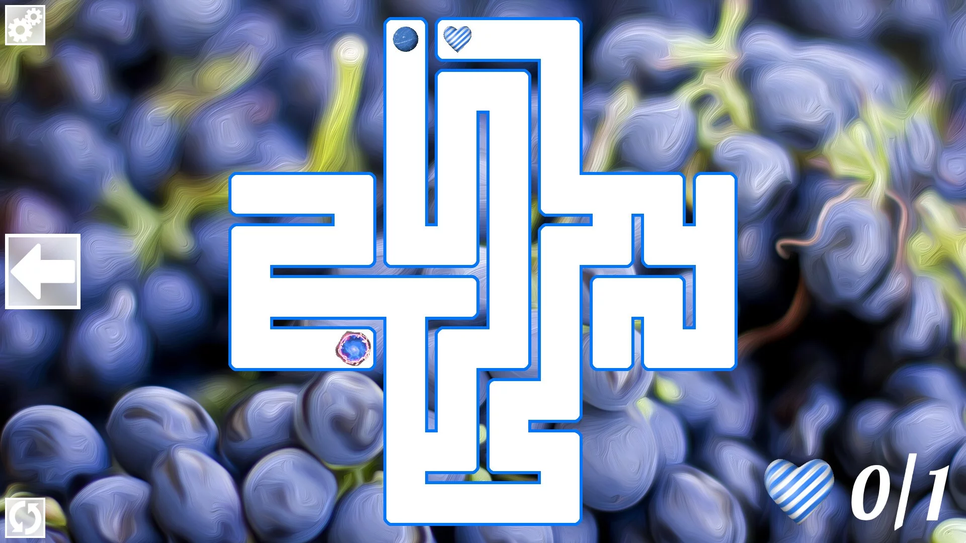 Изображение игры: Maze Art: Blue