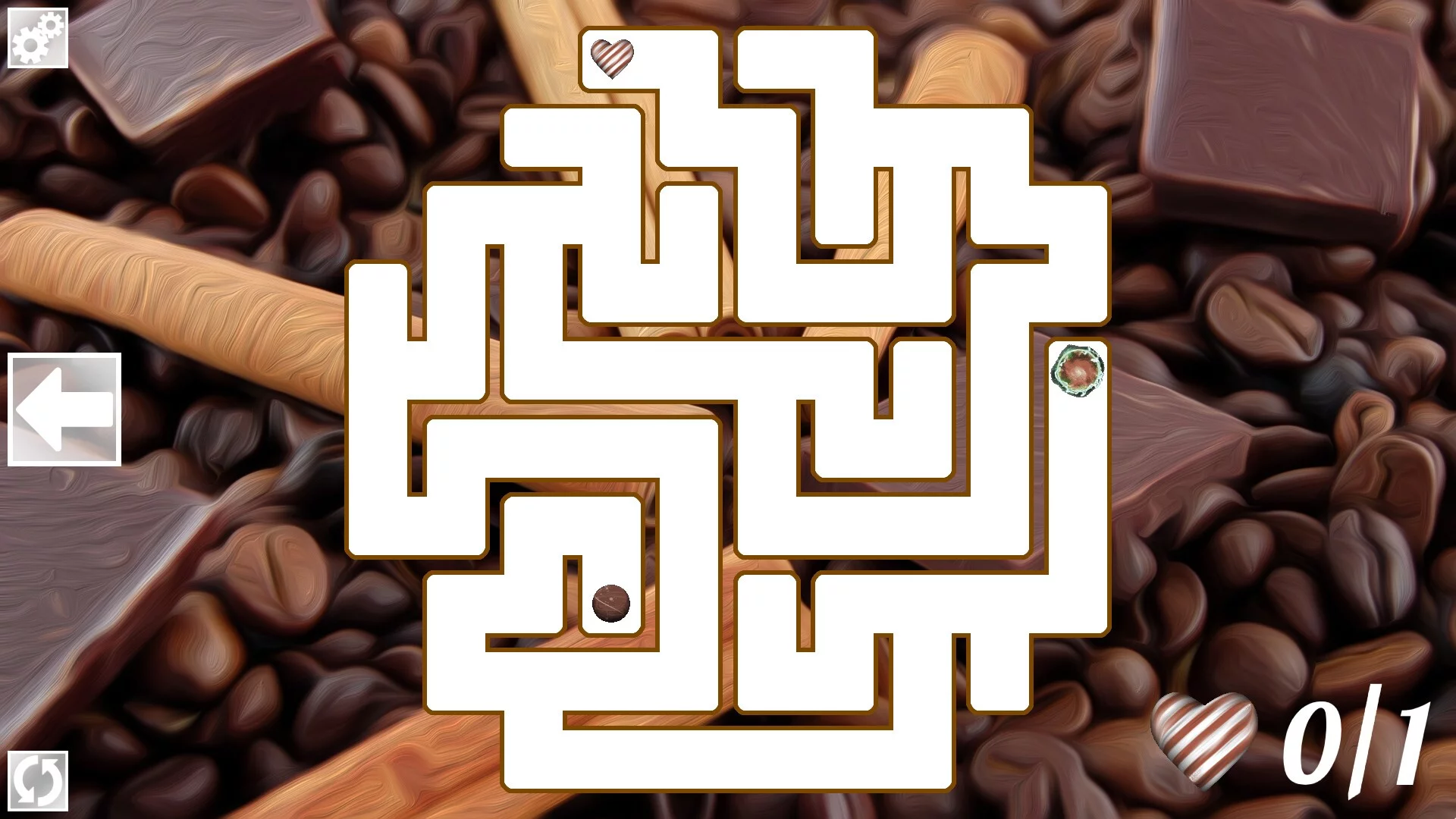 Изображение игры: Maze Art: Brown