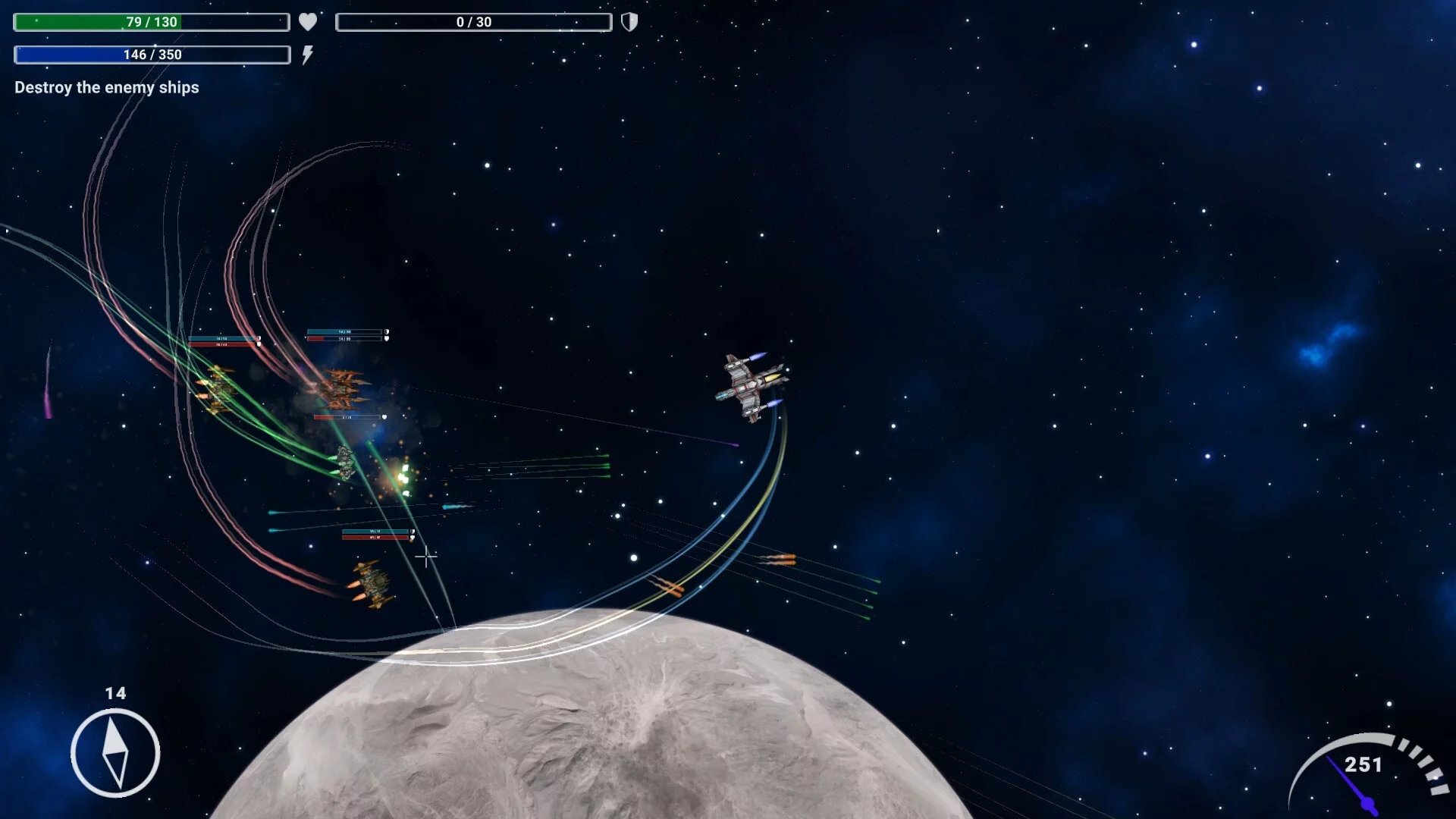 Изображение игры: Space Defender