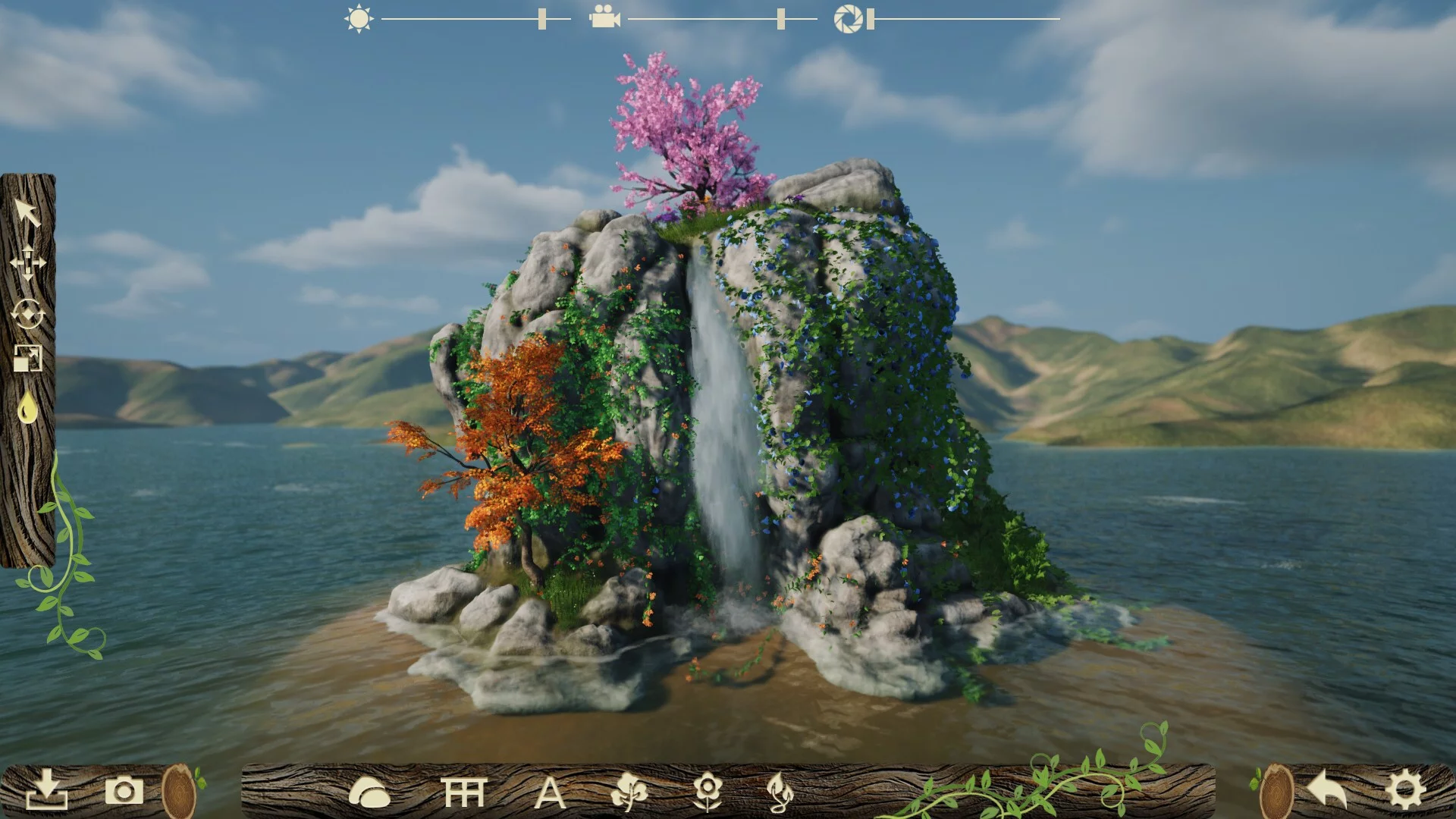 Изображение игры: Fantasy Gardens