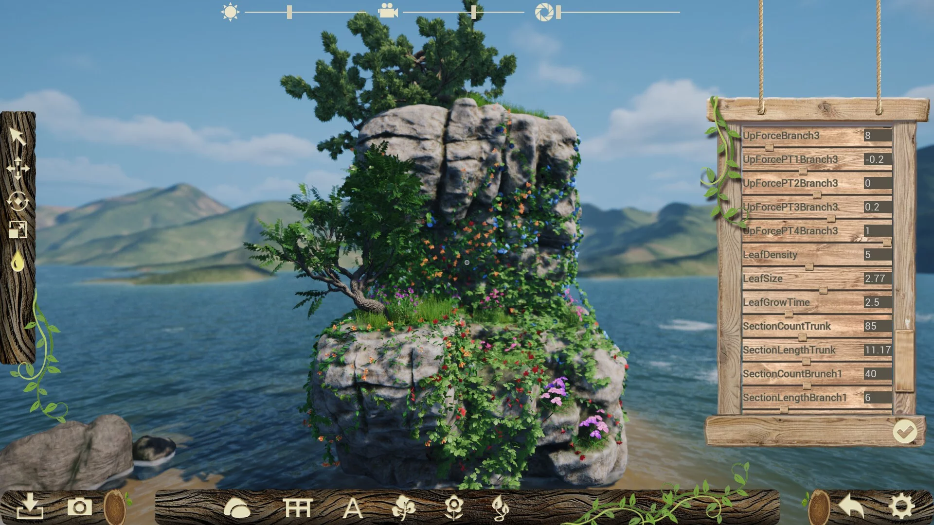 Изображение игры: Fantasy Gardens