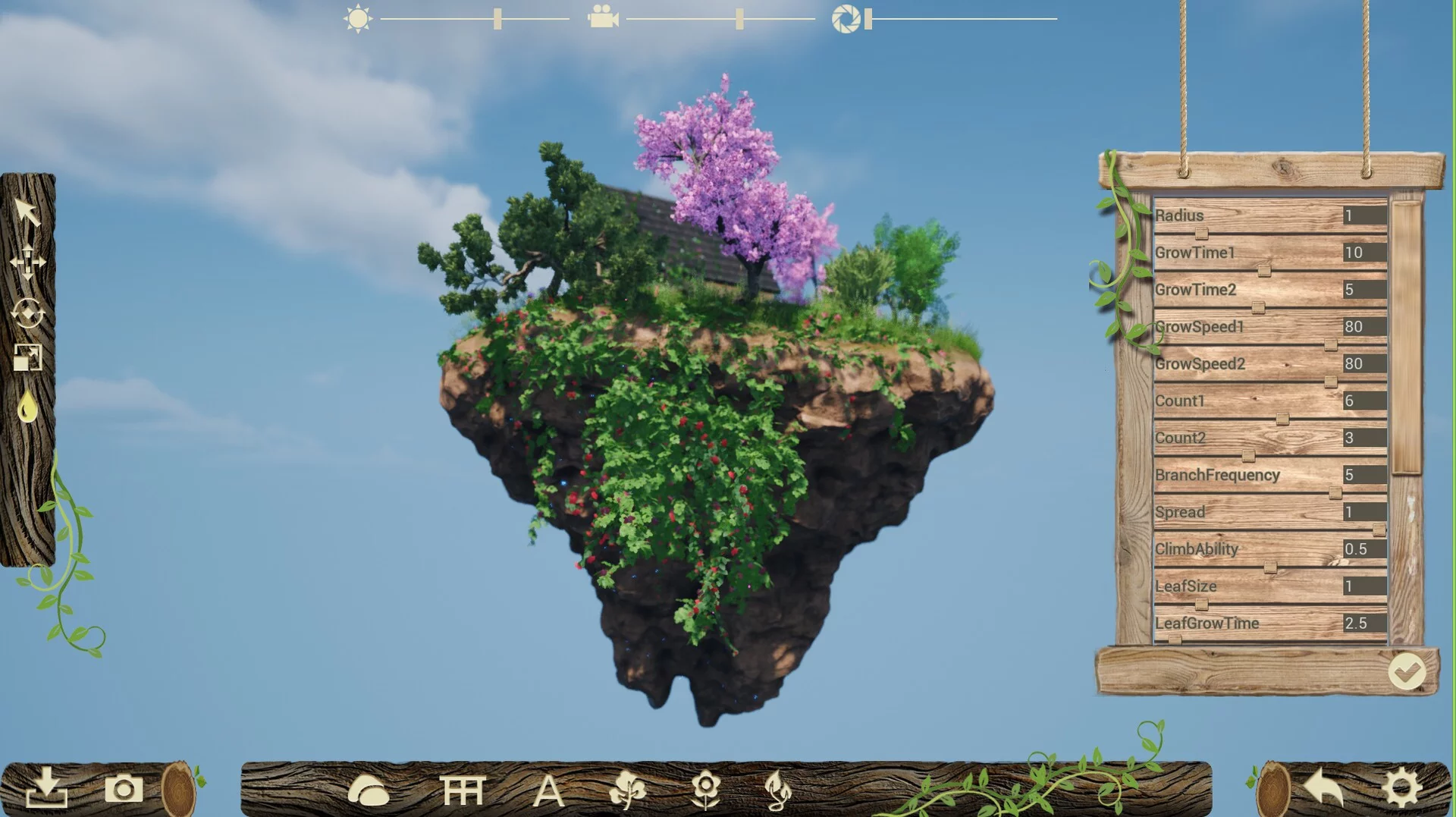 Изображение игры: Fantasy Gardens