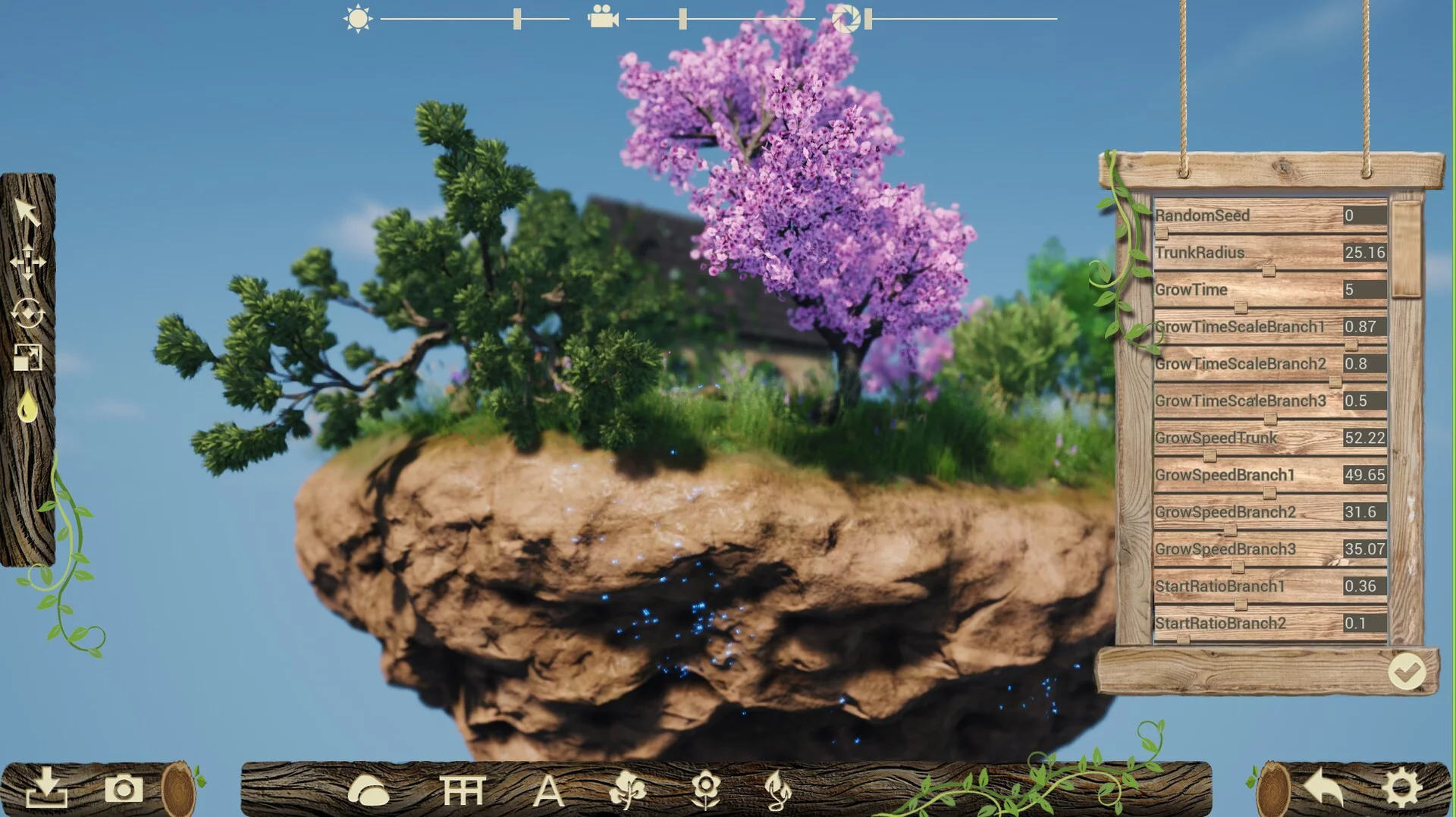 Изображение игры: Fantasy Gardens