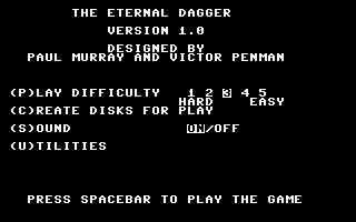 Изображение игры: The Eternal Dagger