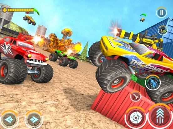 Изображение игры: Monster Truck 4x4 TDM Derby