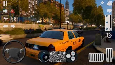 Изображение игры: Taxi Car Parking Driving Games