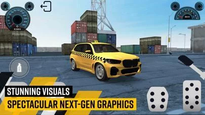 Изображение игры: Taxi Car Parking Driving Games