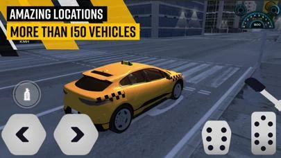 Изображение игры: Taxi Car Parking Driving Games