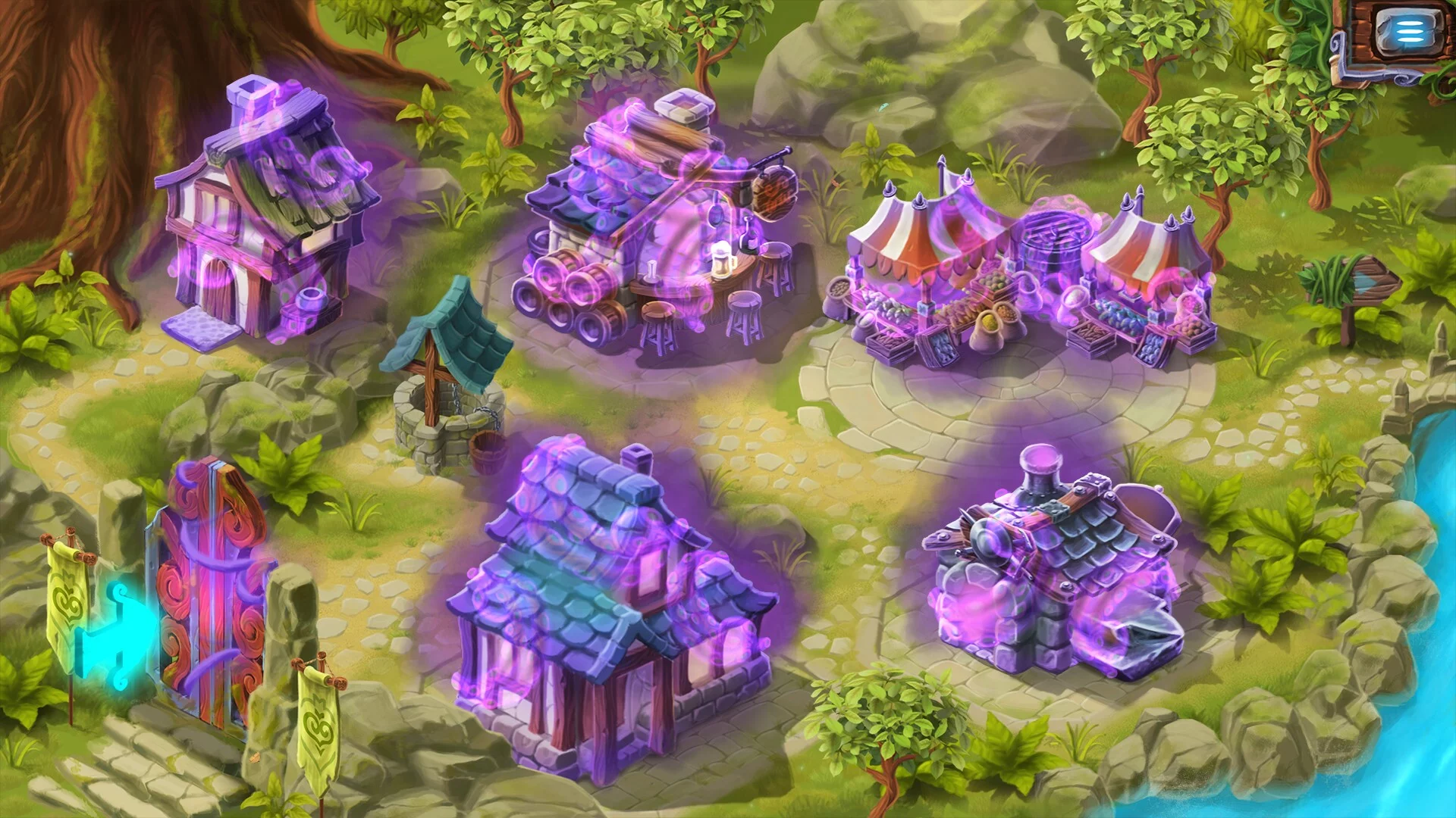 Изображение игры: Huntress: The cursed Village
