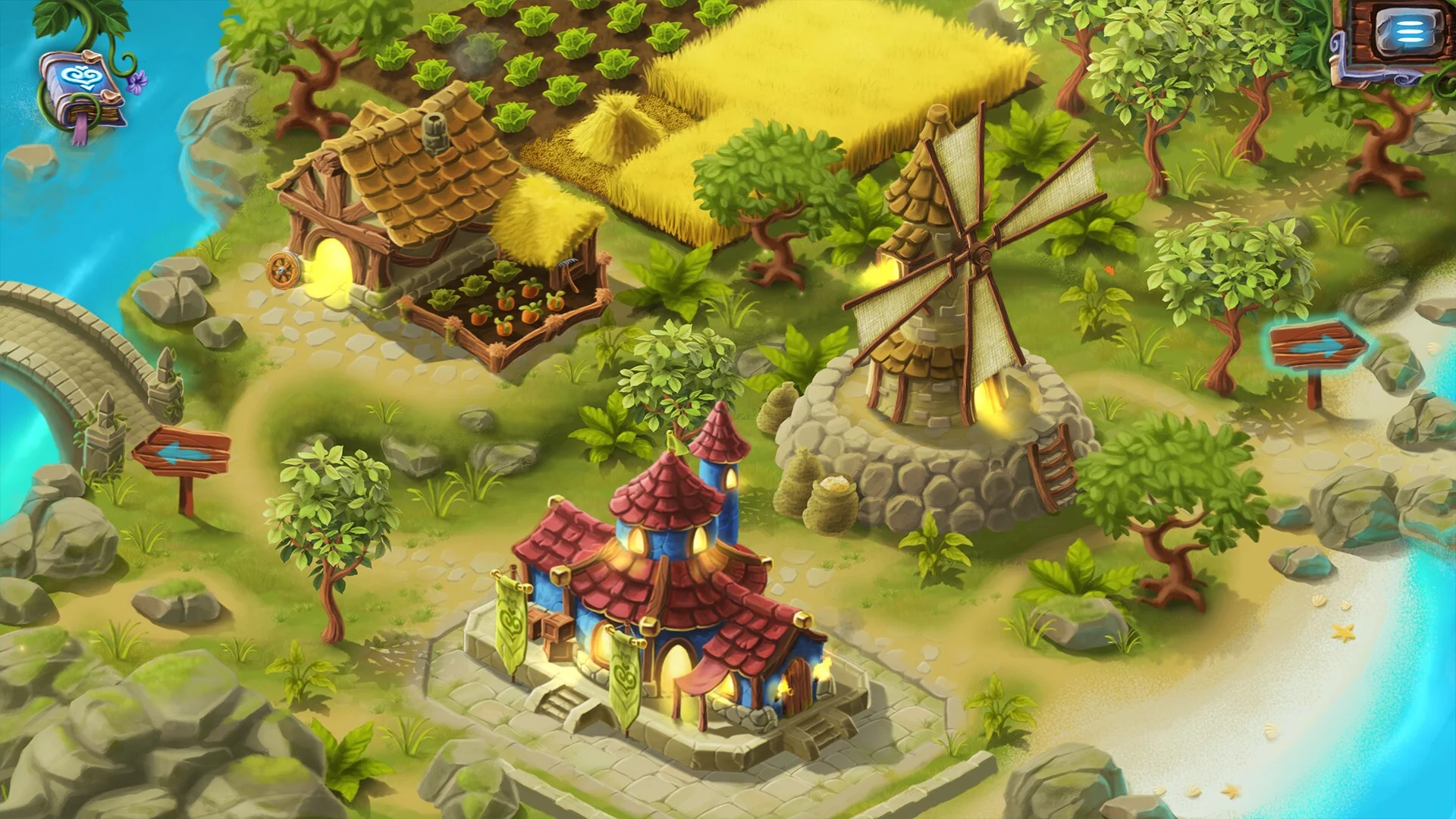 Изображение игры: Huntress: The cursed Village