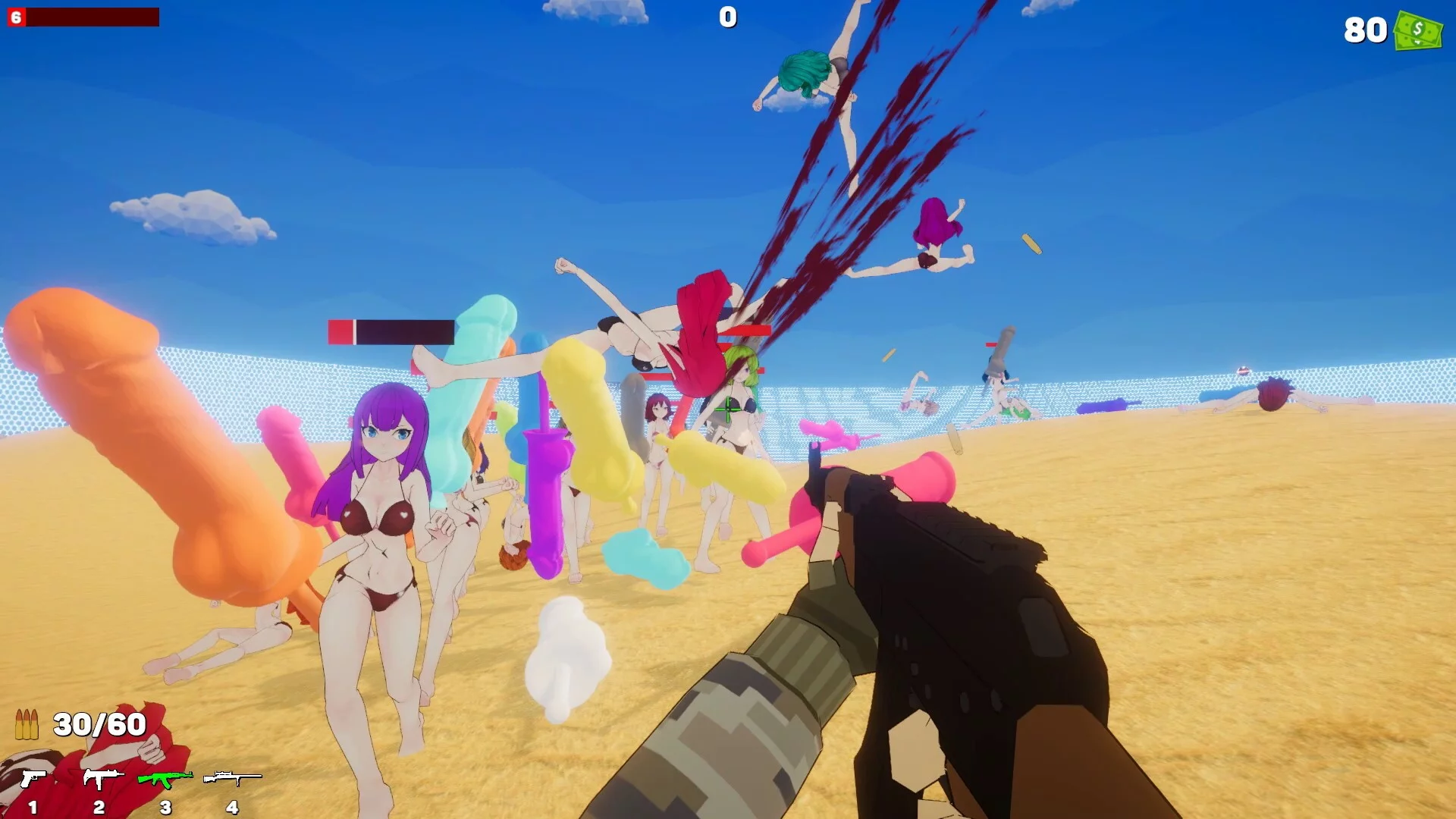 Изображение игры: Dune Girls Attack!