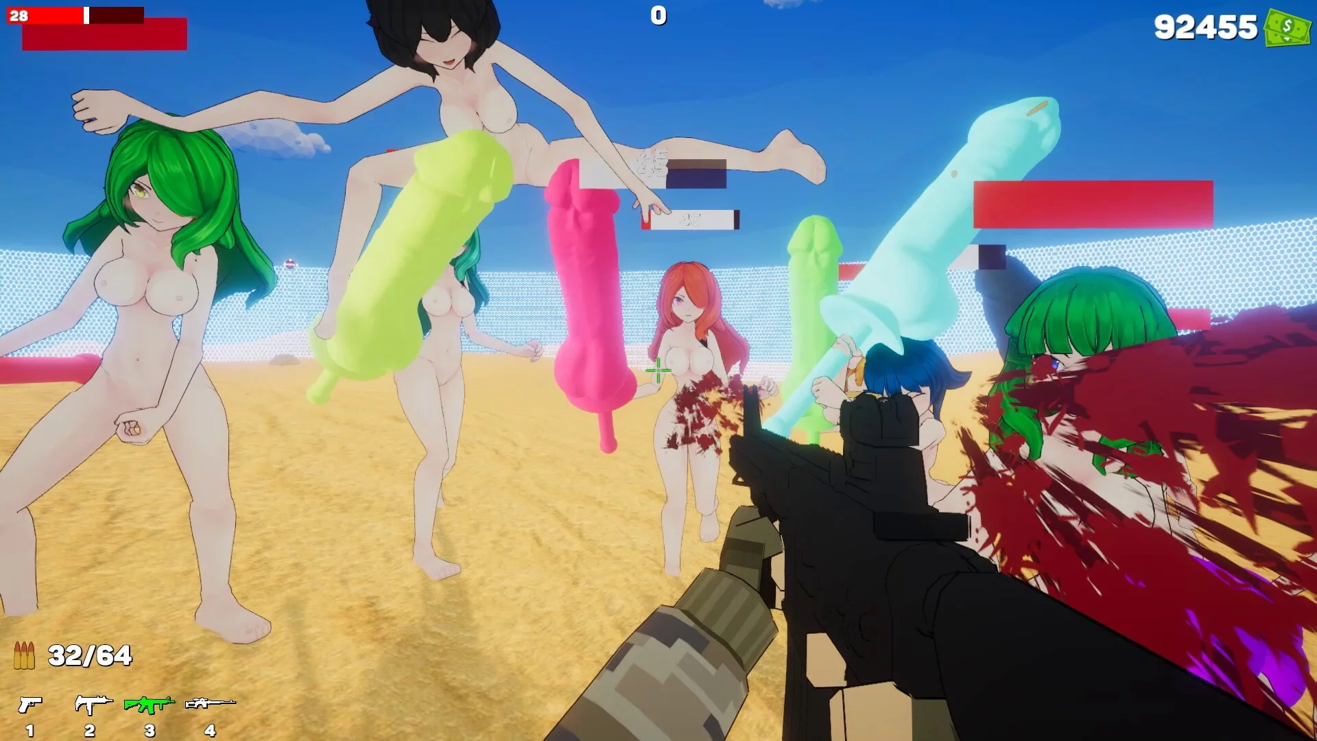 Изображение игры: Dune Girls Attack!