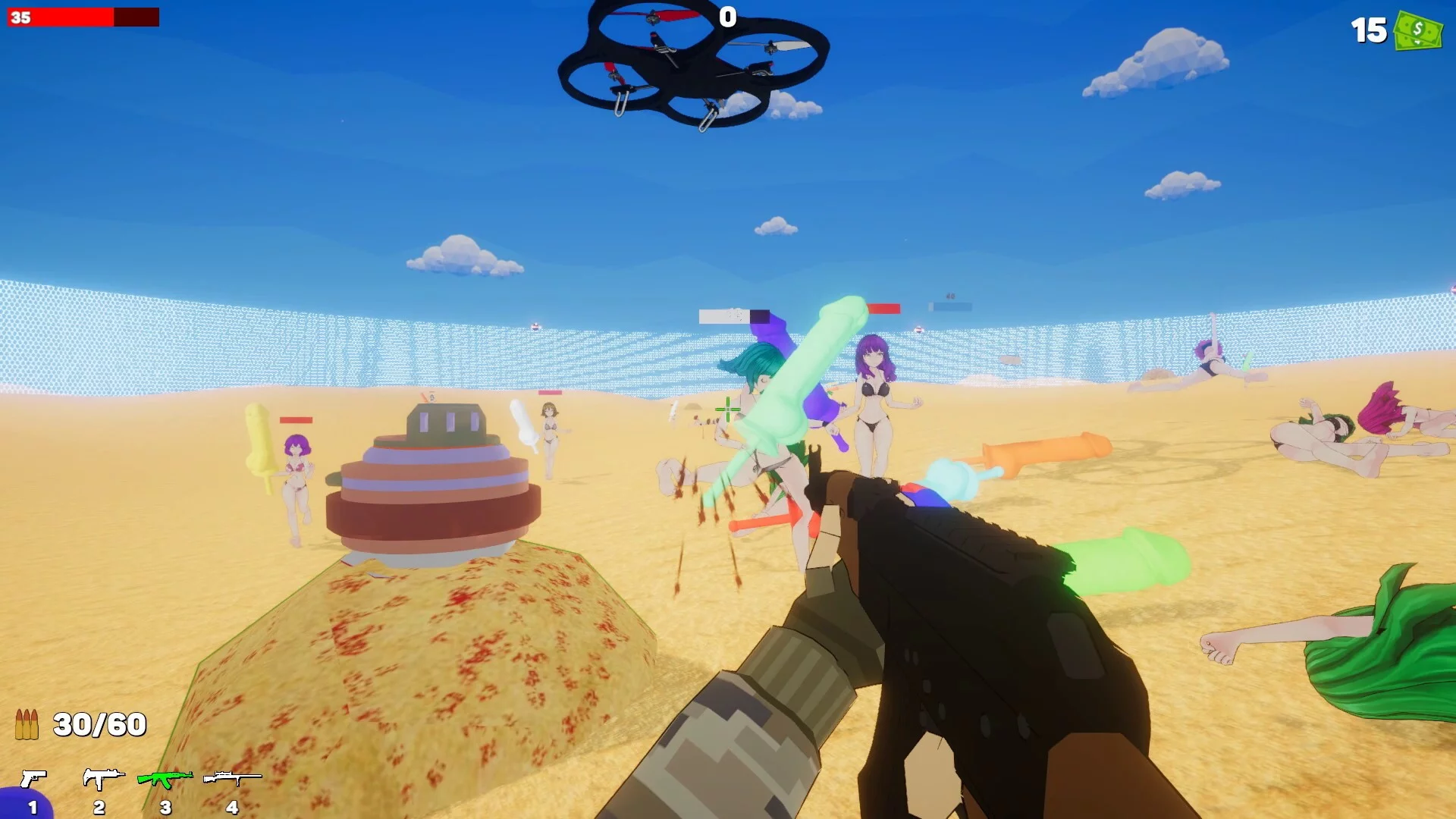 Изображение игры: Dune Girls Attack!