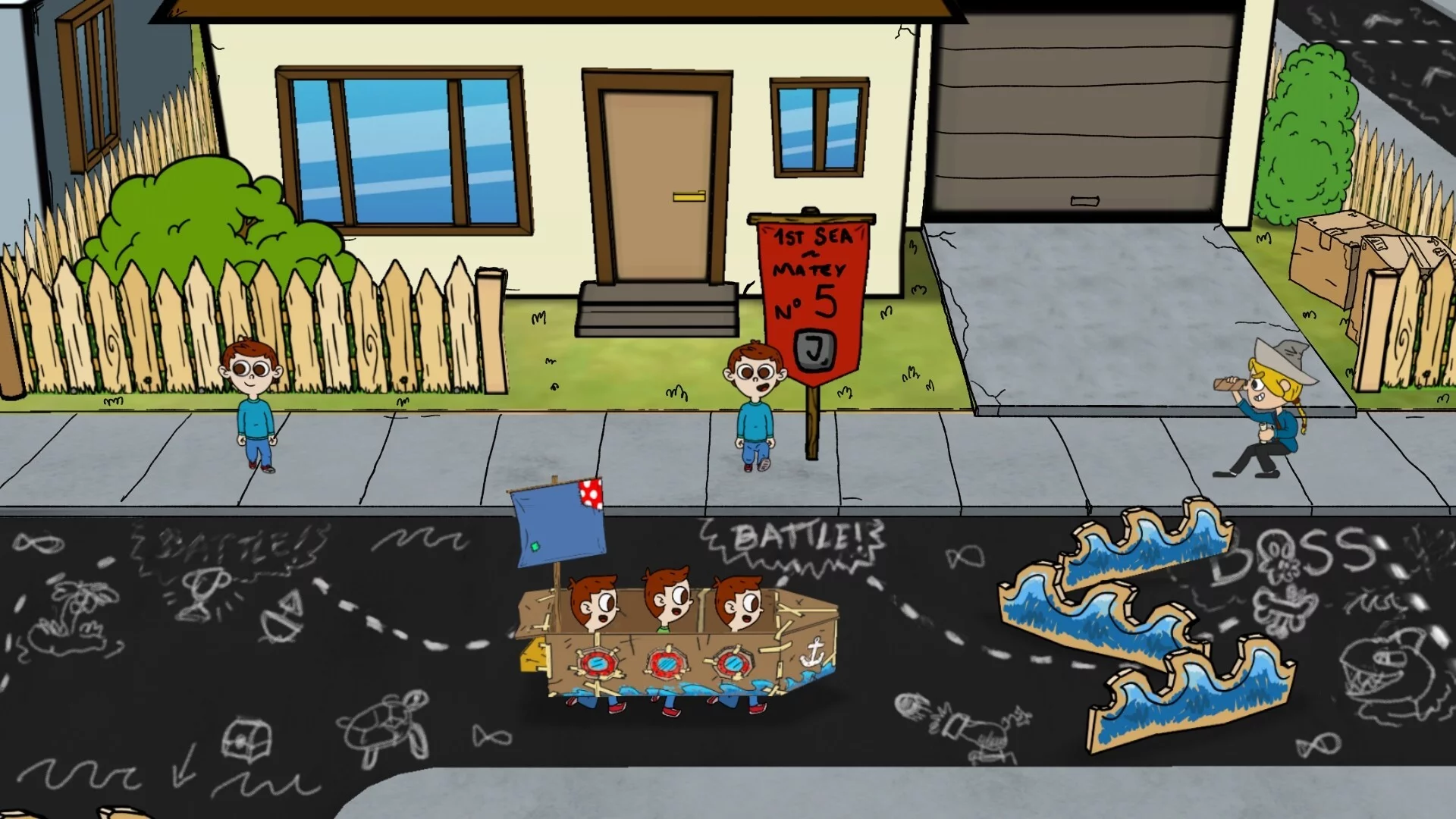 Изображение игры: Backyard Pirates!