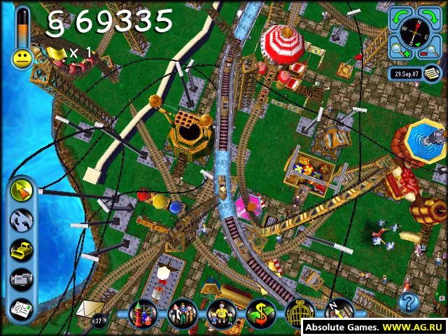 Изображение игры: SimCoaster