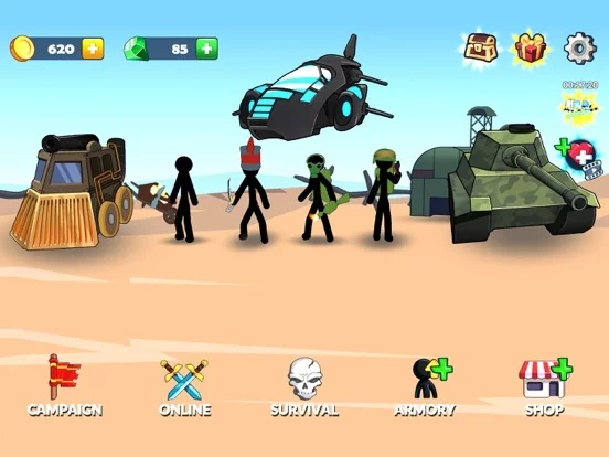 Изображение игры: Stickman Age Battle of Empires