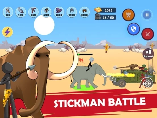 Изображение игры: Stickman Age Battle of Empires