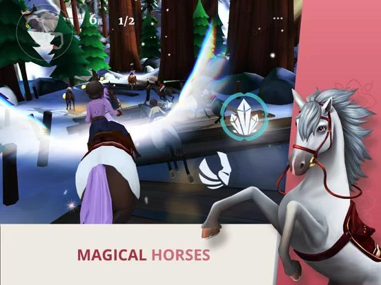 Изображение игры: Wildshade: fantasy horse races