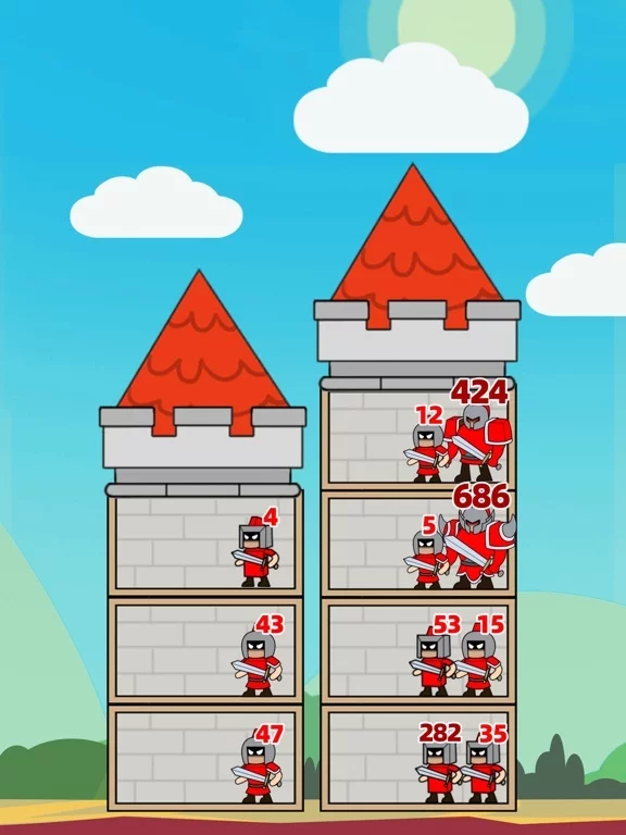 Изображение игры: Tower Wars: Castle Battle