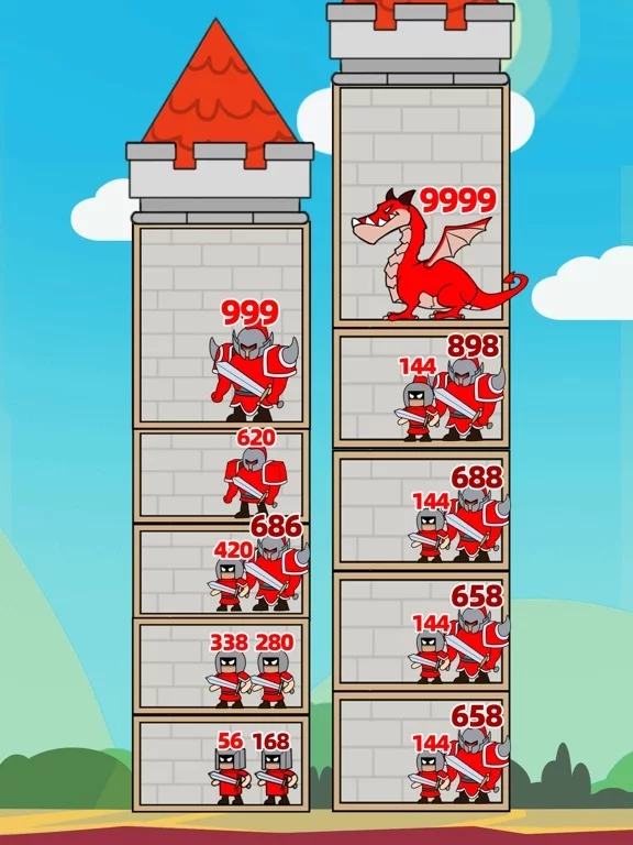 Изображение игры: Tower Wars: Castle Battle