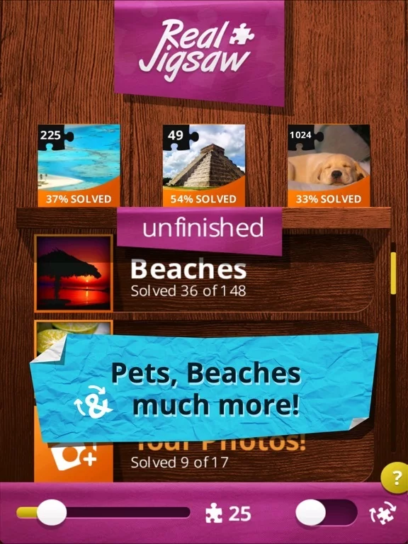 Изображение игры: Jigsaw Puzzles Real Jigsaws