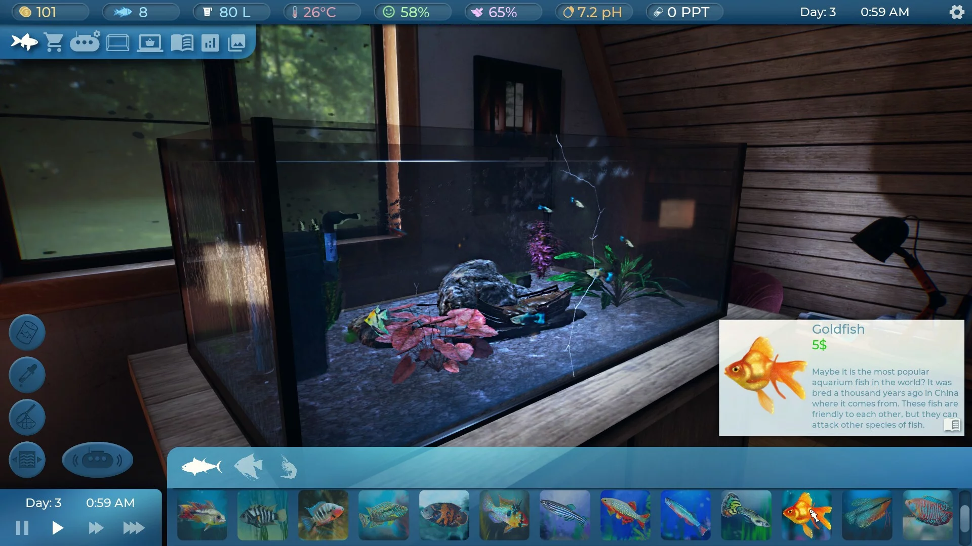 Изображение игры: Fishkeeper