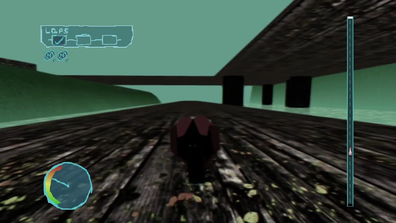 Изображение игры: Atomic Cyclecar Racing