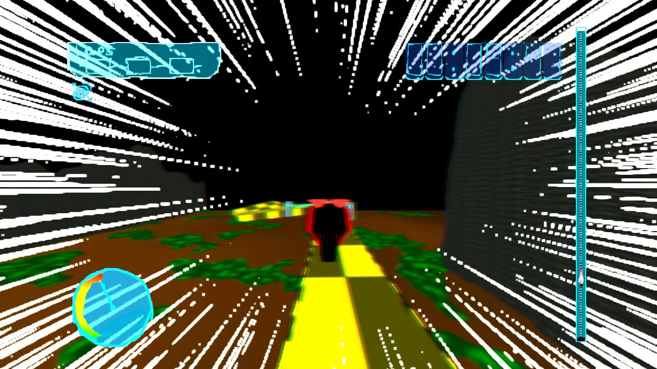 Изображение игры: Atomic Cyclecar Racing