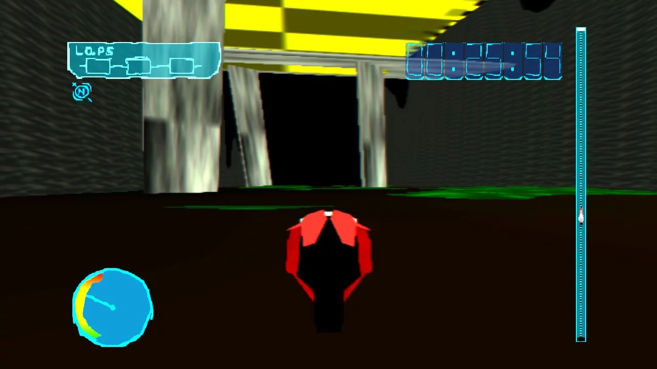 Изображение игры: Atomic Cyclecar Racing