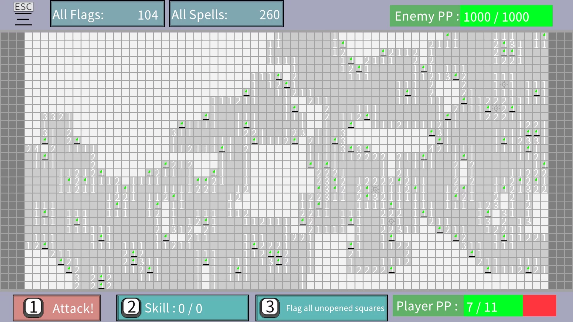 Изображение игры: Spell Sweeper