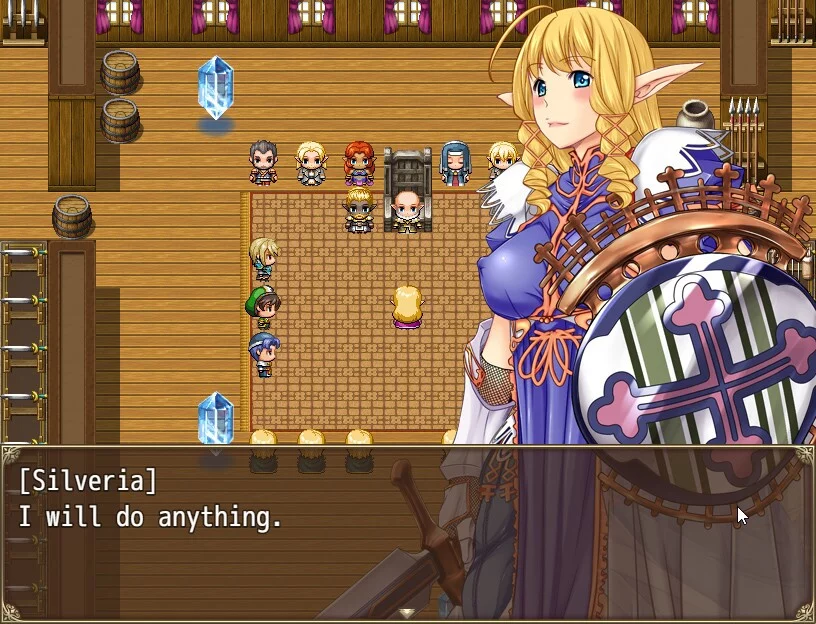 Изображение игры: The Raped Knight of Silveria