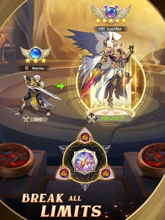 Изображение игры: Mythic Heroes: Idle RPG