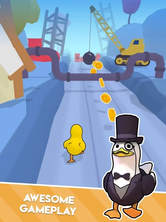 Изображение игры: Duck on the Run