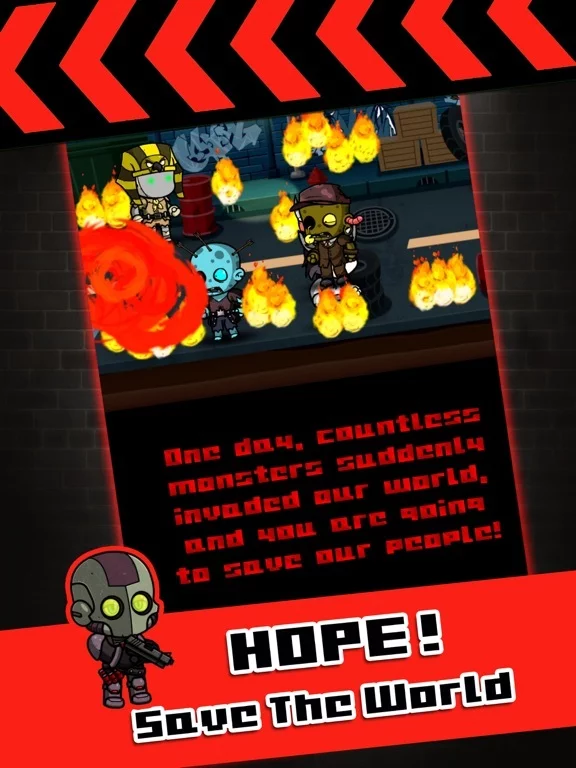 Изображение игры: Zombie Killer:Idle Hero