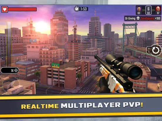 Изображение игры: Pure Sniper: City Gun Shooting