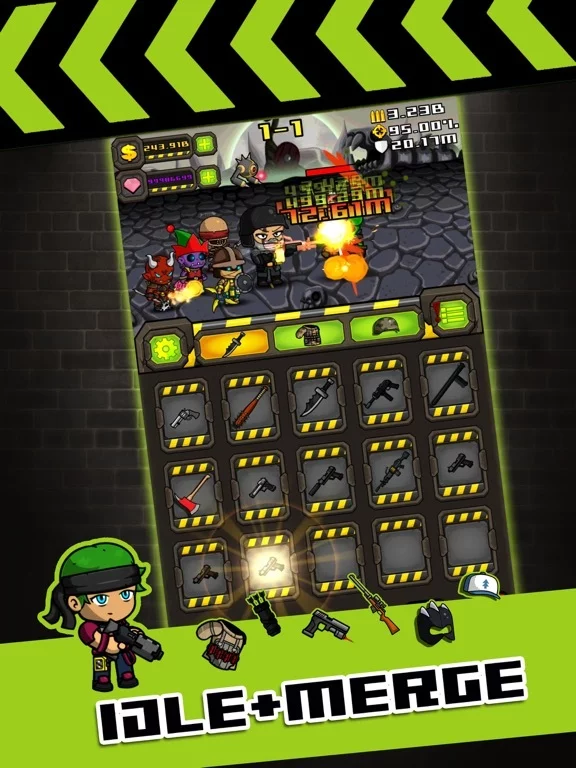 Изображение игры: Zombie Killer:Idle Hero
