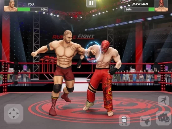 Изображение игры: Wrestling Rumble: PRO Fighting