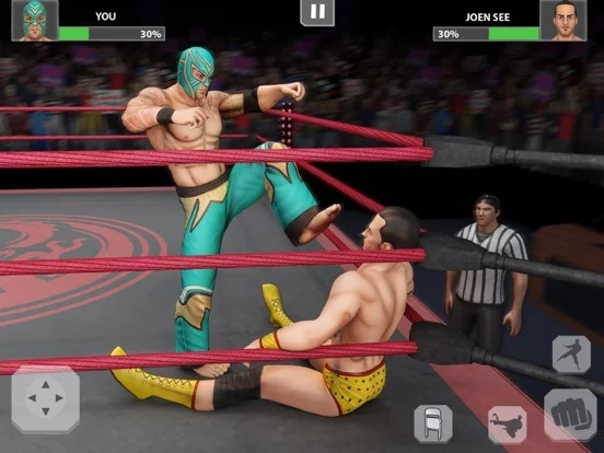 Изображение игры: Wrestling Rumble: PRO Fighting