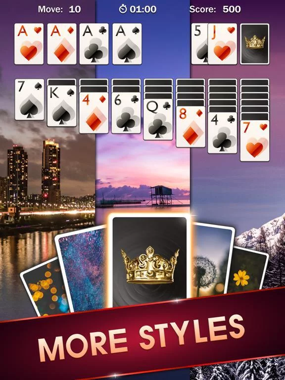 Изображение игры: Solitaire ⋆ Brain Puzzle Game