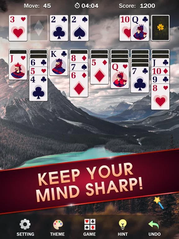 Изображение игры: Solitaire ⋆ Brain Puzzle Game