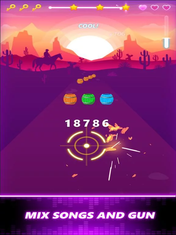Изображение игры: Beat Fire 3D: EDM Music Game