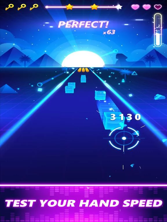 Изображение игры: Beat Fire 3D: EDM Music Game